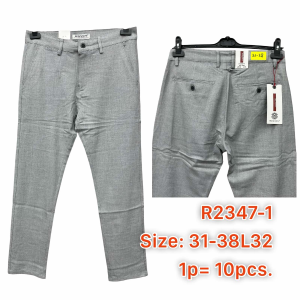 Spodnie męskie jeans Roz 31-38, 1 Kolor .Paczka 10 szt